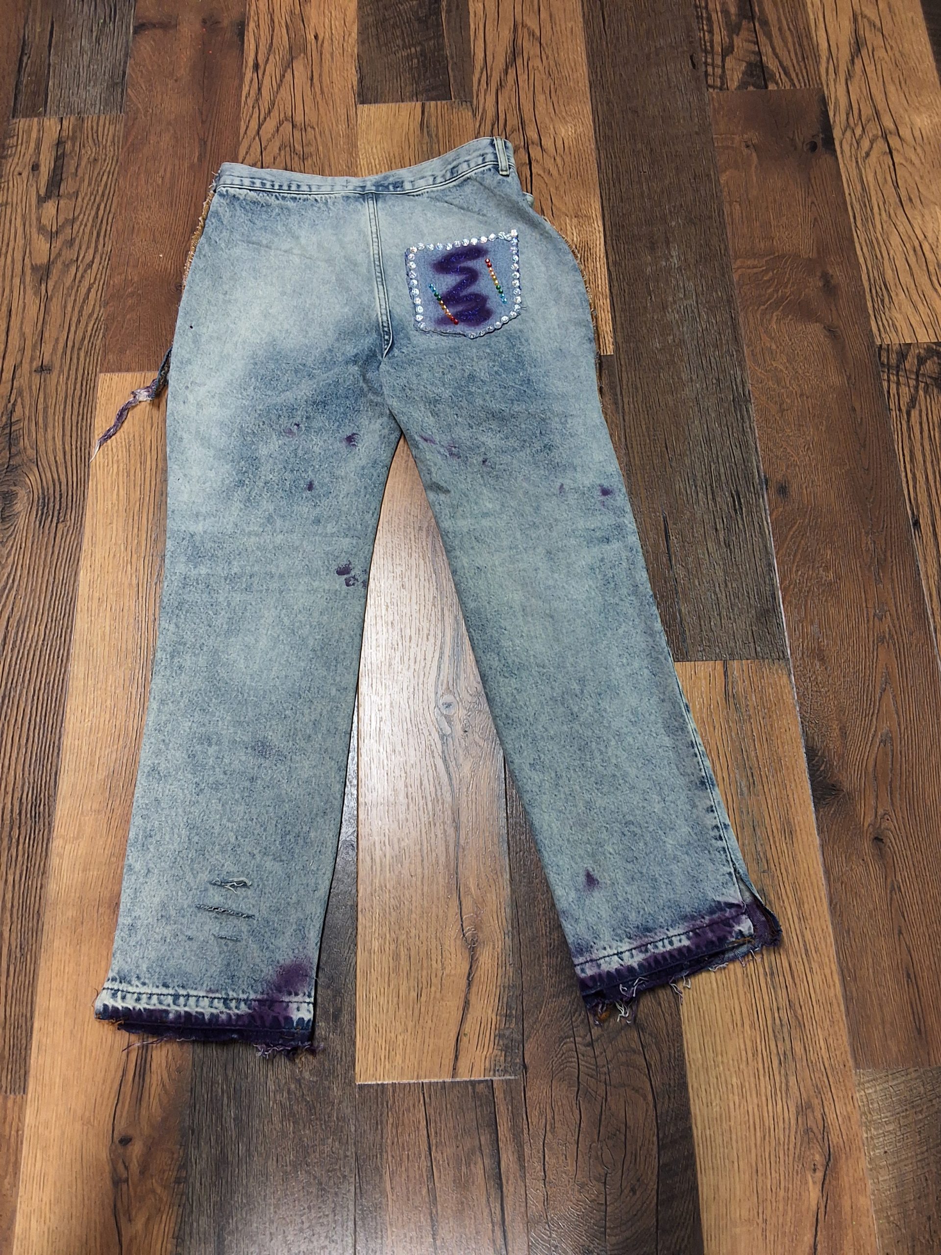 Violet Edge Remix Jeans - Image 2
