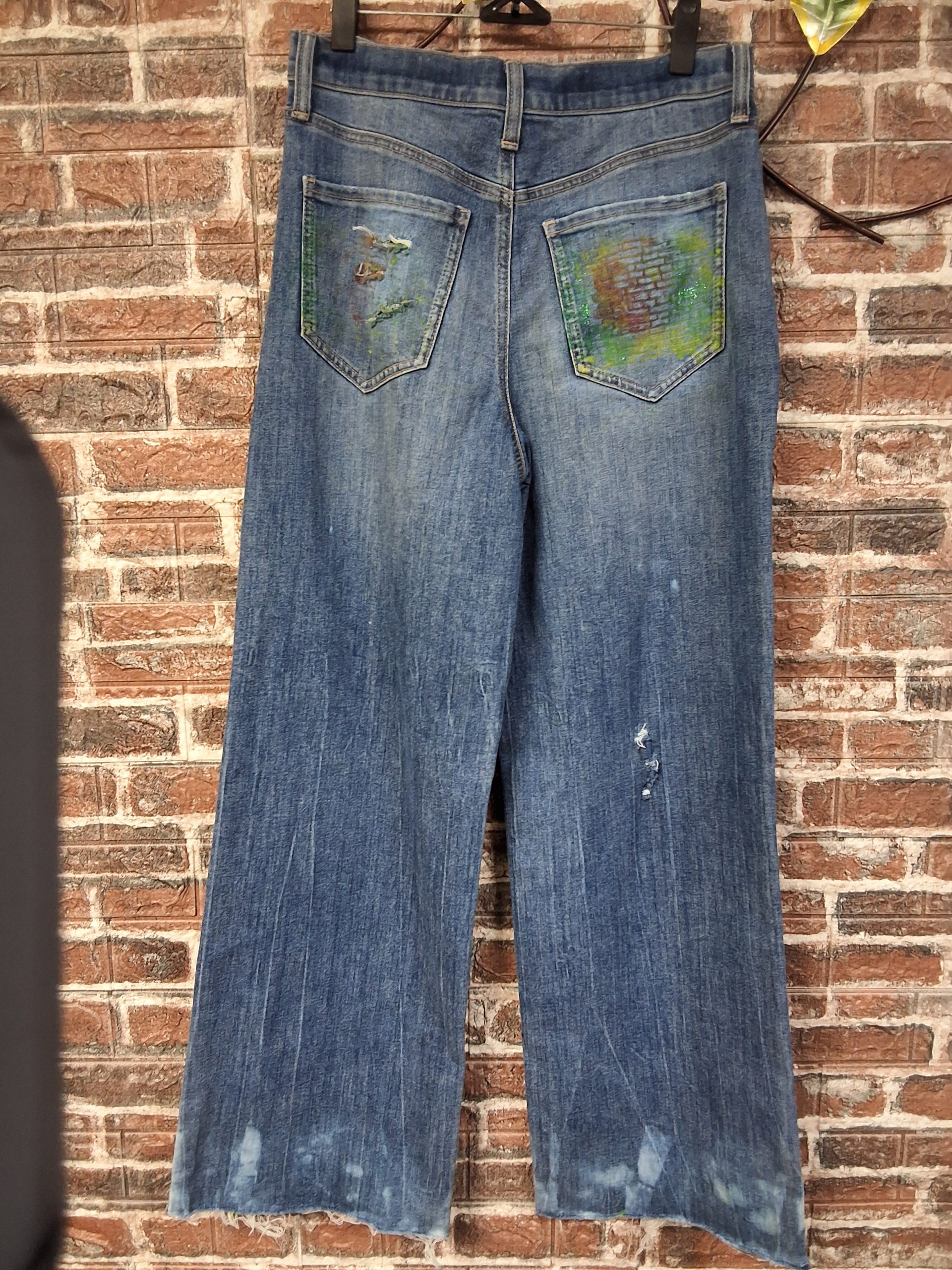 Emerald Drift Remix Jeans - Image 2