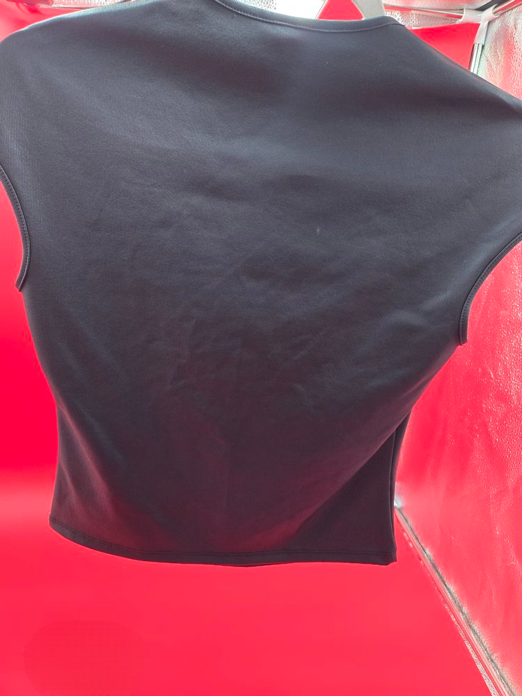 Fashion NOVA spandex faux leather black New - Image 3