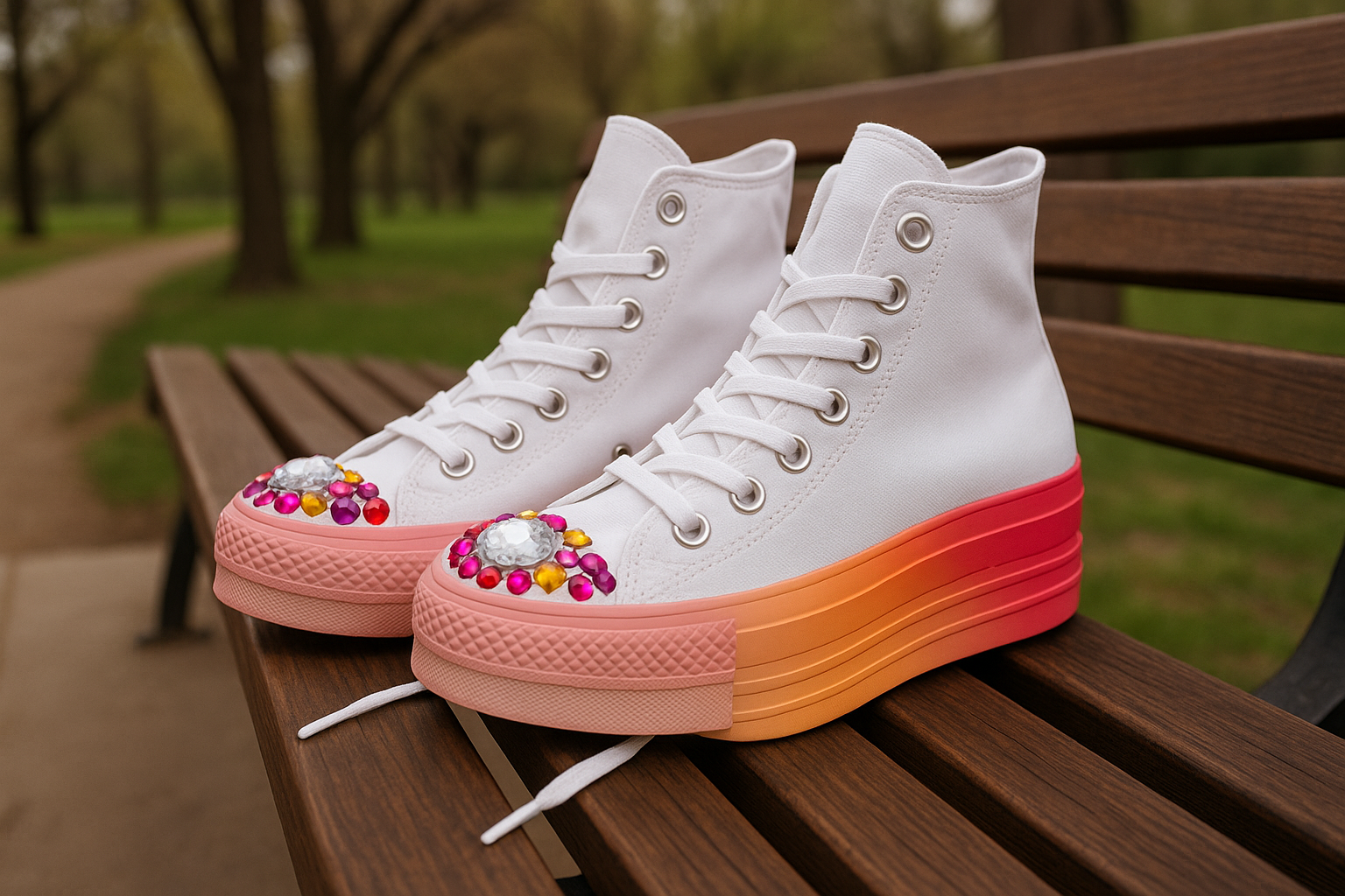 Converse Sneaker Size 8. - Image 2
