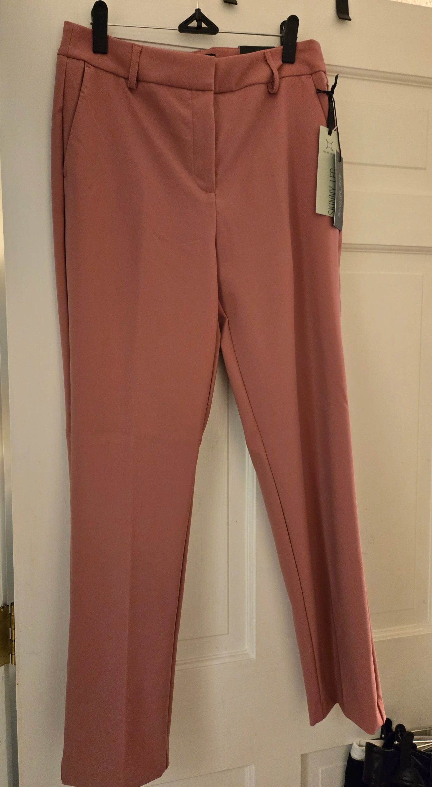 RACHAEL ZOE WOMEN'S ROSE TAILORED STRAIGHT- LEG (Skinny leg) New Size 8 - Image 2