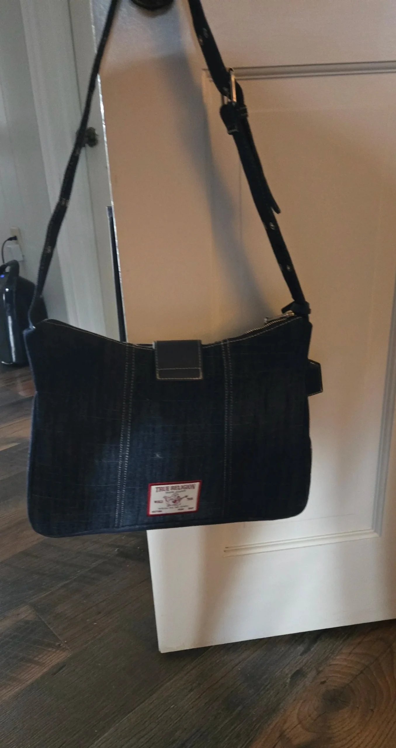 True Religion Crossbody Denim Bag - Image 3