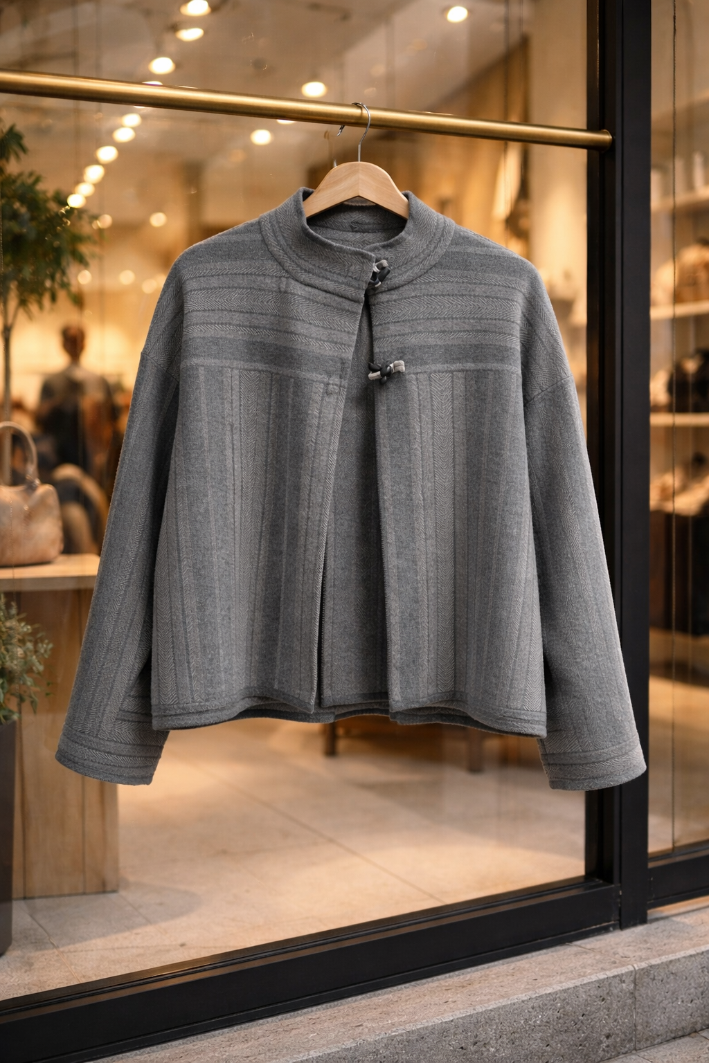 Wool Sweater Jacket - Image 2